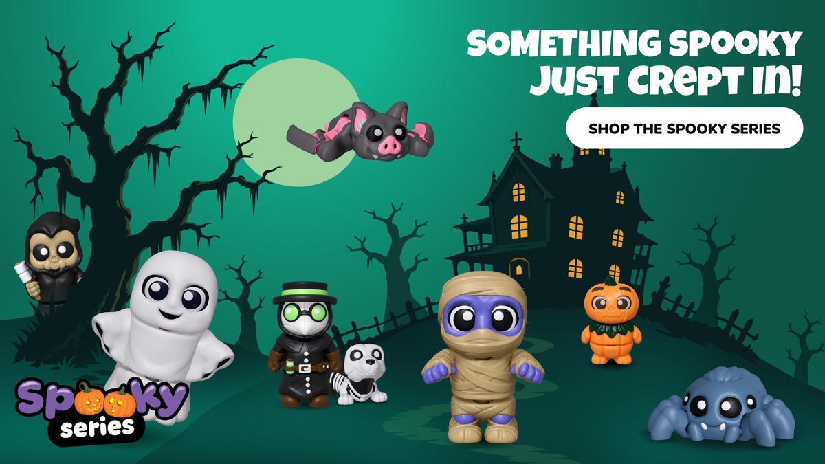 Something spooky just crept in - shop the Wigglitz Spooky Series.