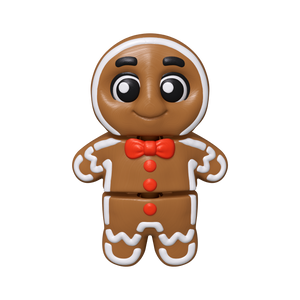 Buttons (Gingerbread Cookie)