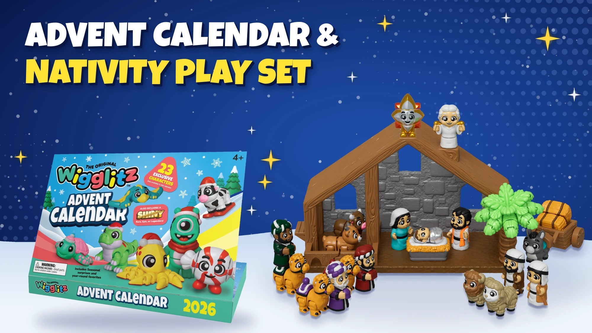 Advent Calendar and Nativity Set